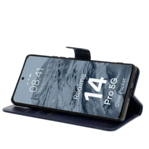 Hurtownia GSM - BIZON tok zsebes Realme 14 Pro 5G sötétkék - BIZ9293 - {ean13} - Hurt