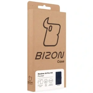 Hurtownia GSM - BIZON tok zsebes Realme 14 Pro 5G sötétkék - BIZ9293 - {ean13} - Hurt