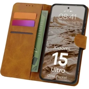 Hurtownia GSM - BIZON tok zseb Xiaomi 15 Ultra barna - BIZ9294 - {ean13} - Hurt