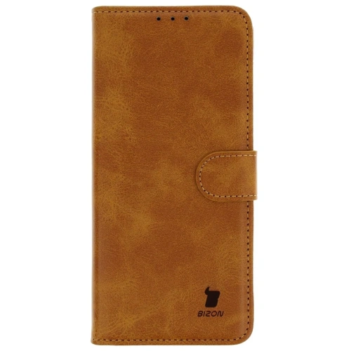 Etui z klapką Bizon Case Pocket do Xiaomi 15 Ultra brązowe