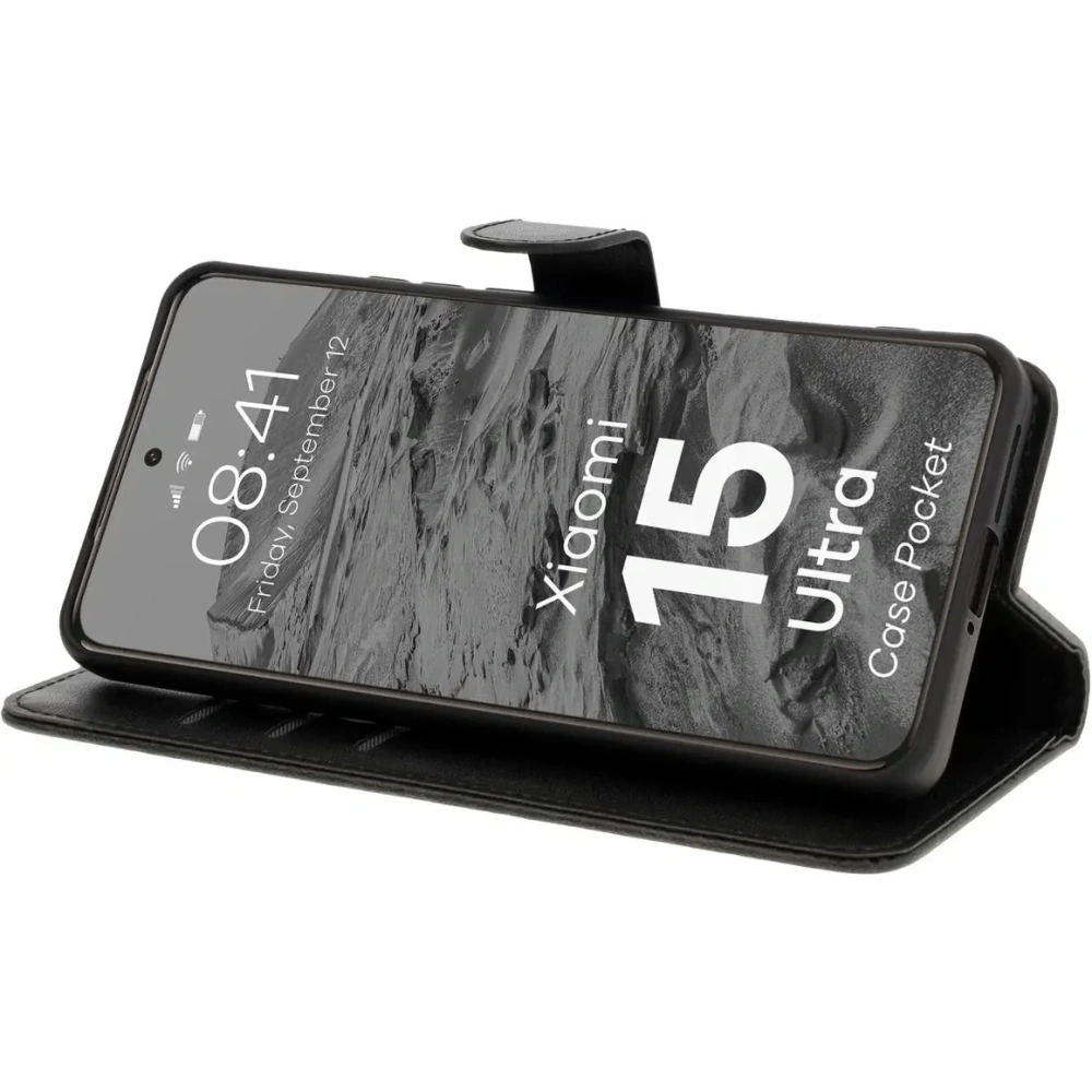 Hurtownia GSM - BIZON tok zseb Xiaomi 15 Ultra fekete - BIZ9295 - {ean13} - Hurt