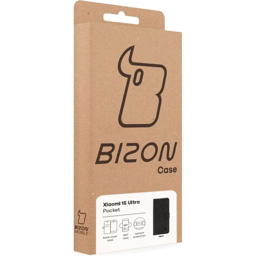 Hurtownia GSM - BIZON tok zseb Xiaomi 15 Ultra fekete - BIZ9295 - {ean13} - Hurt