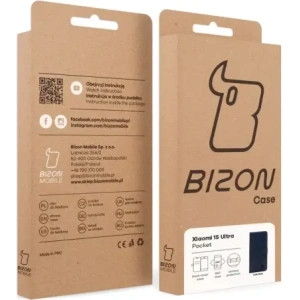 Hurtownia GSM - BIZON tok zsebes Xiaomi 15 Ultra sötétkék - BIZ9296 - {ean13} - Hurt