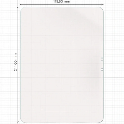 Folia matowa Bizon Glass Tab Film Sun do Apple iPad Air 13" 2024 / 13" 2025 [2 PACK]
