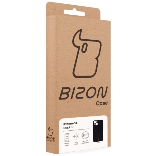 Etui Bizon Case Łupka do Apple iPhone 14 czarne