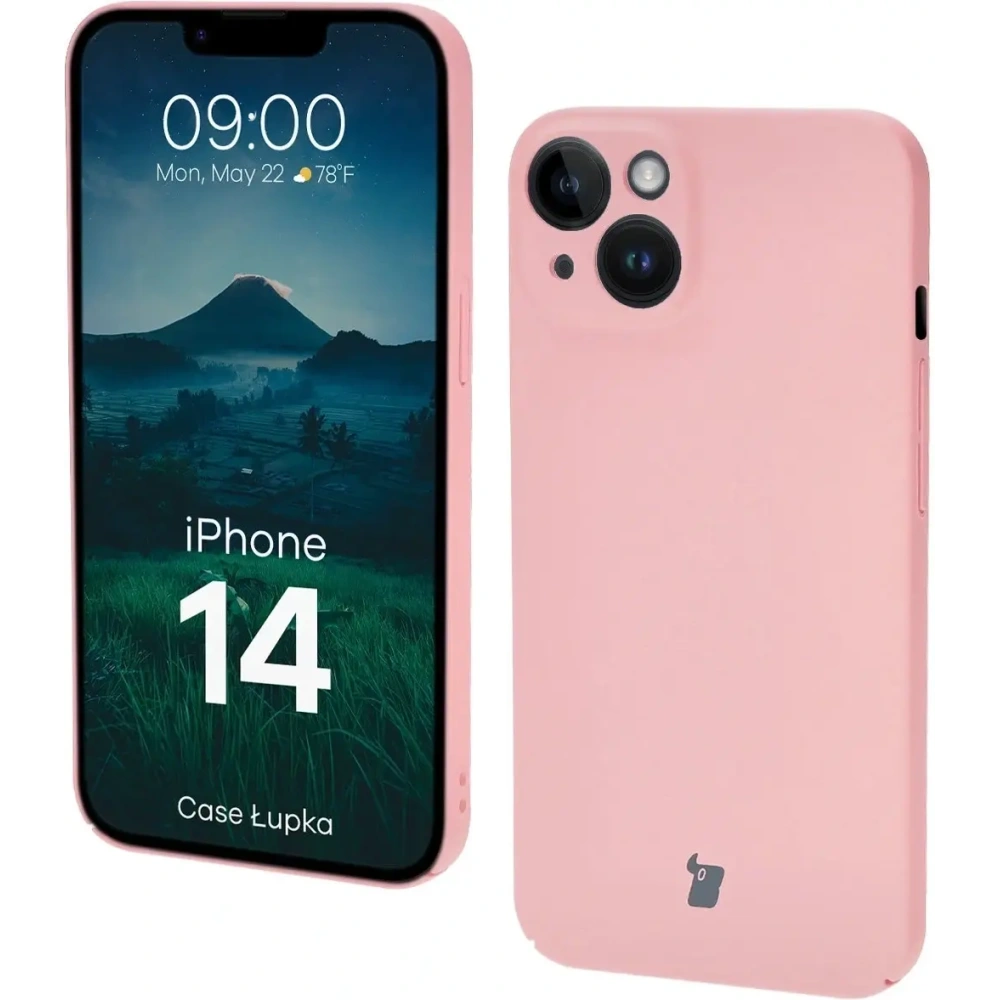 Hurtownia GSM - BIZON Case Lupka Apple iPhone 14 rózsaszín - BIZ9300 - {ean13} - Hurt