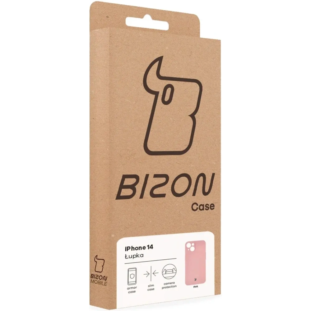 Hurtownia GSM - BIZON Case Lupka Apple iPhone 14 rózsaszín - BIZ9300 - {ean13} - Hurt