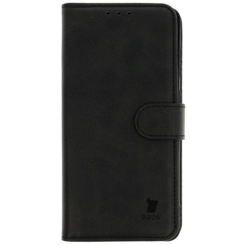 Etui z klapką Bizon Case Pocket do Samsung Galaxy S25 Edge czarne