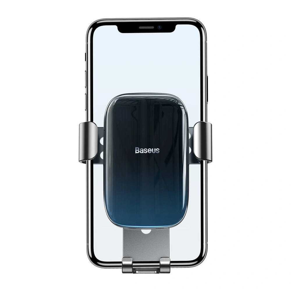 Wholesale Baseus Glaze Gravity Air Vent Car Holder Aluminium Black - BSU1527BLK - {ean13} - Hurt