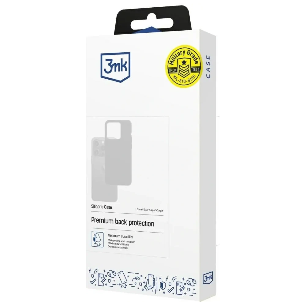 Hurtownia GSM - 3MK Silikonhülle Apple iPhone 16e schwarz - 3MK16462 - {ean13} - Hurt