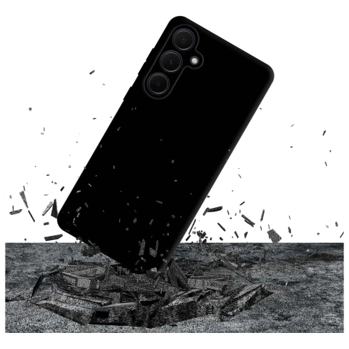 Etui 3MK Silicone Case do Samsung Galaxy A35 5G czarny