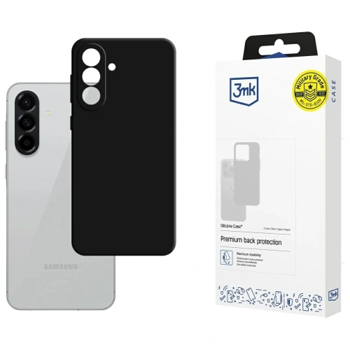 Etui 3MK Silicone Case do Samsung Galaxy A56 5G czarny