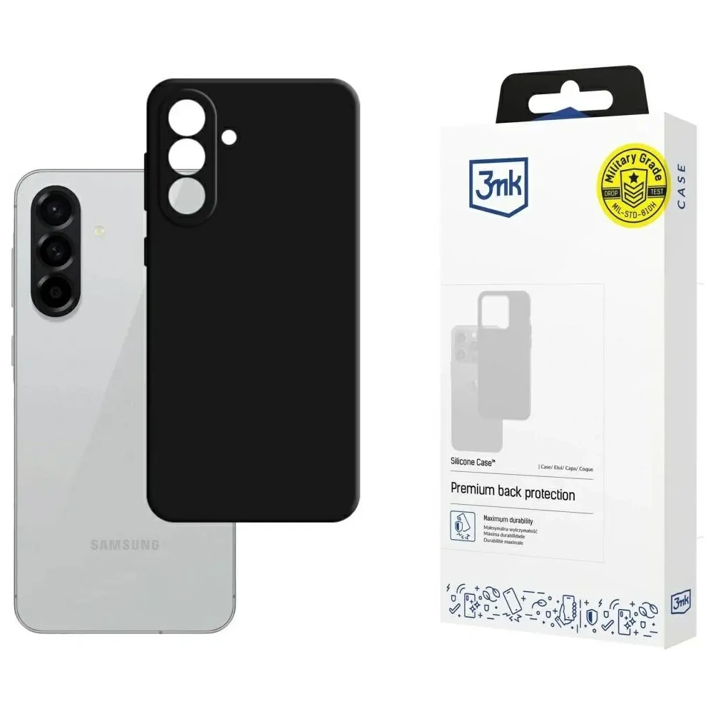 Wholesale 3MK Silicone Case Samsung Galaxy A56 5G black - 3MK16466 - {ean13} - Hurt