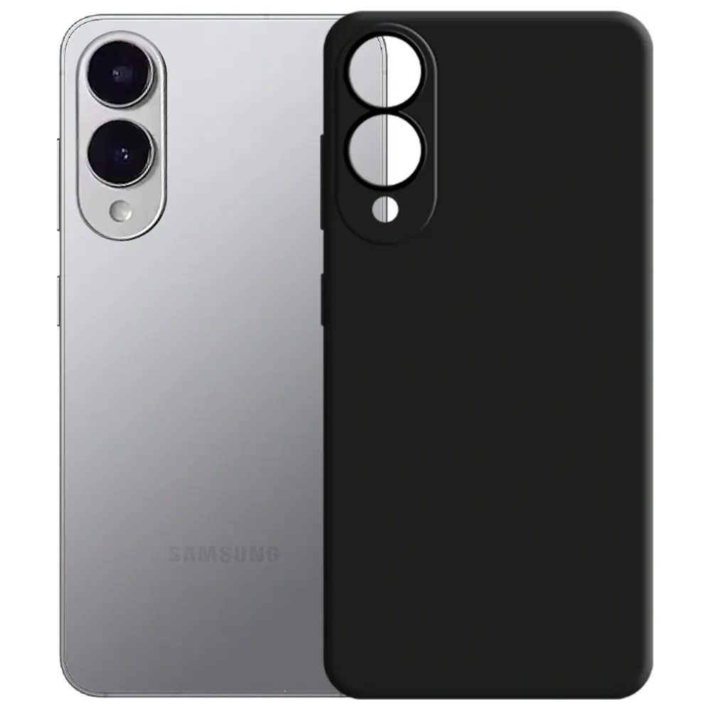 Hurtownia GSM - Etui 3MK Silicone Case do Samsung Galaxy S25 Edge czarny - 3MK16468 - {ean13} - Hurt