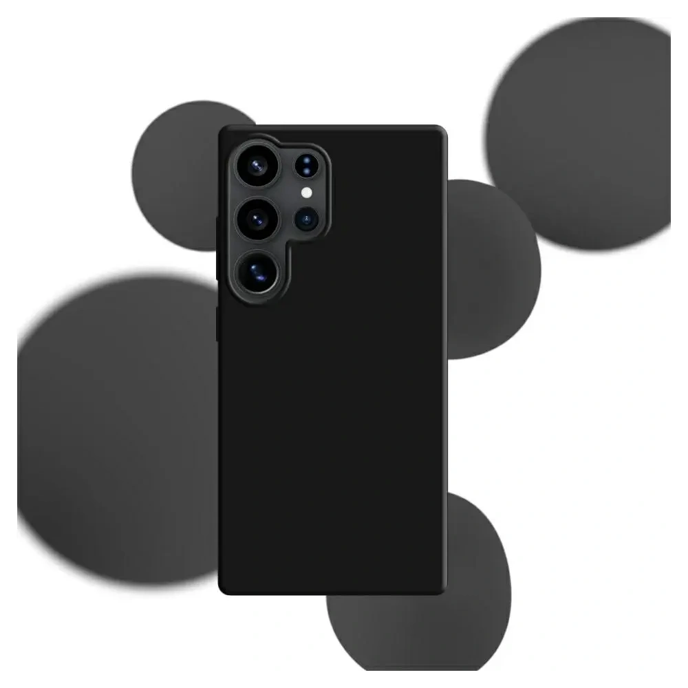 Hurtownia GSM - Husă din silicon 3MK pentru Samsung Galaxy S25 Ultra, neagră - 3MK16469 - {ean13} - Hurt
