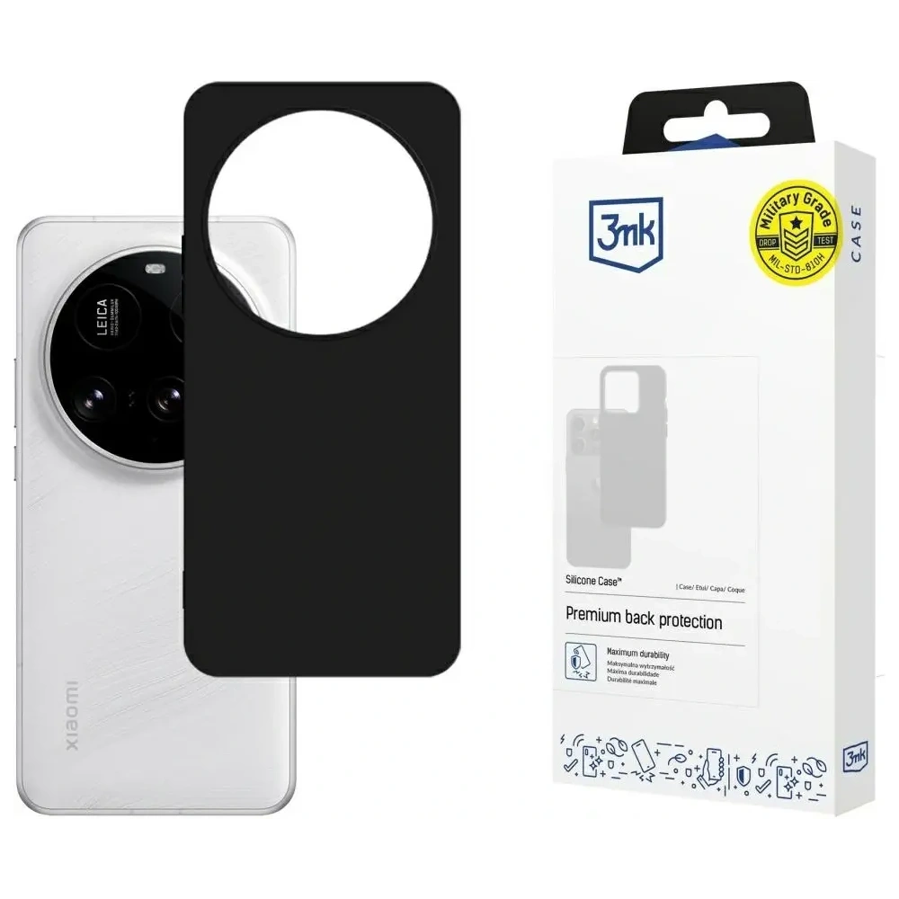 Hurtownia GSM - 3MK silikonový kryt Xiaomi 15 Ultra černý - 3MK16472 - {ean13} - Hurt