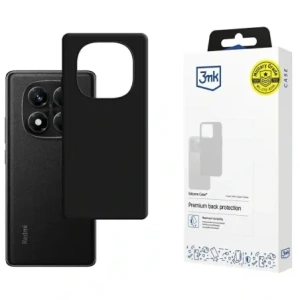 Hurtownia GSM - 3MK Szilikon Tok Xiaomi Redmi Note 14 Pro 5G fekete - 3MK16474 - {ean13} - Hurt