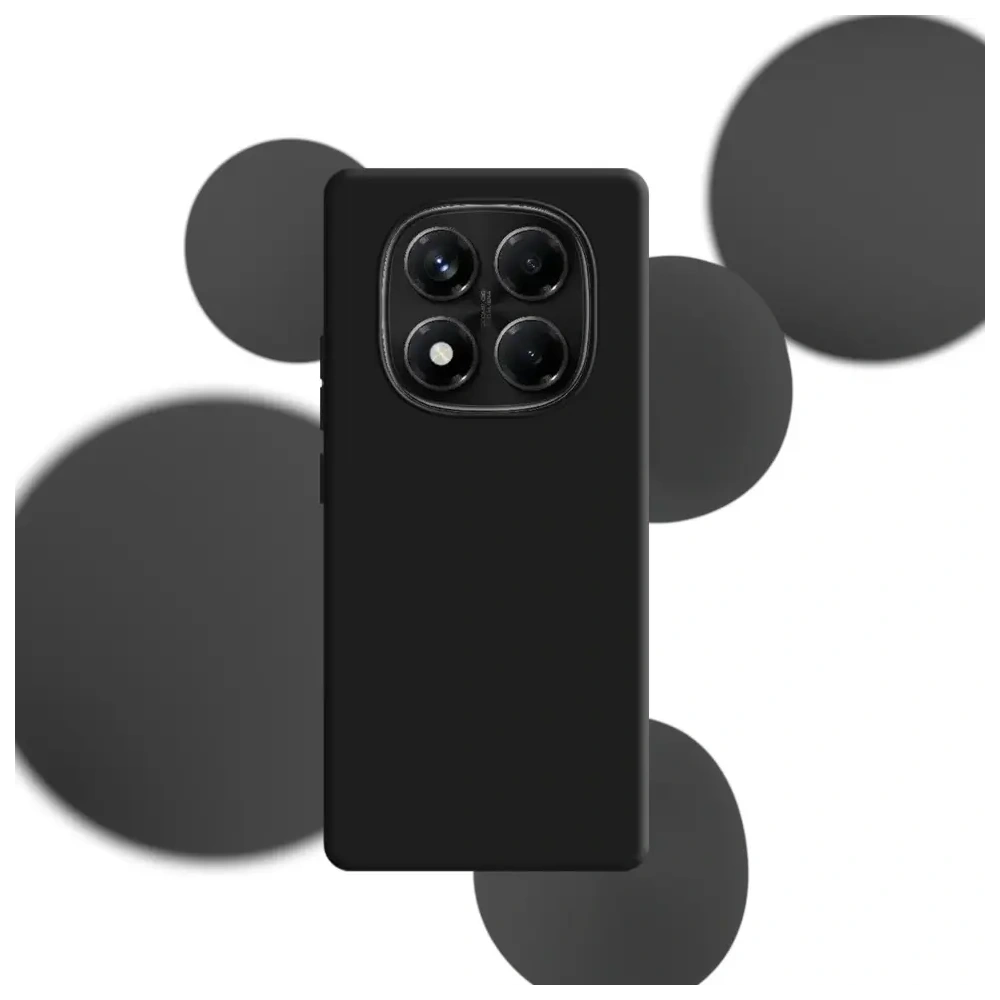 Hurtownia GSM - Husa din silicon 3MK pentru Xiaomi Redmi Note 14 Pro 5G neagră - 3MK16474 - {ean13} - Hurt