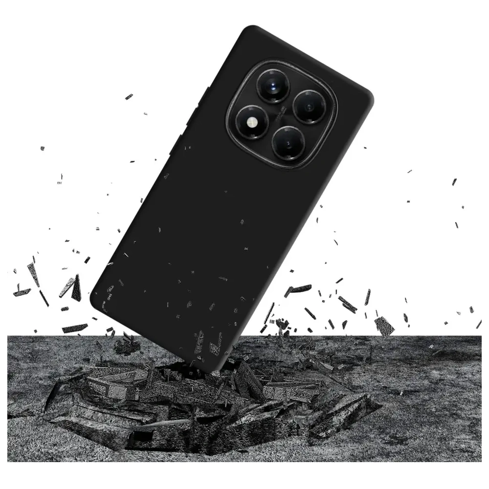 Hurtownia GSM - 3MK Szilikon Tok Xiaomi Redmi Note 14 Pro 5G fekete - 3MK16474 - {ean13} - Hurt