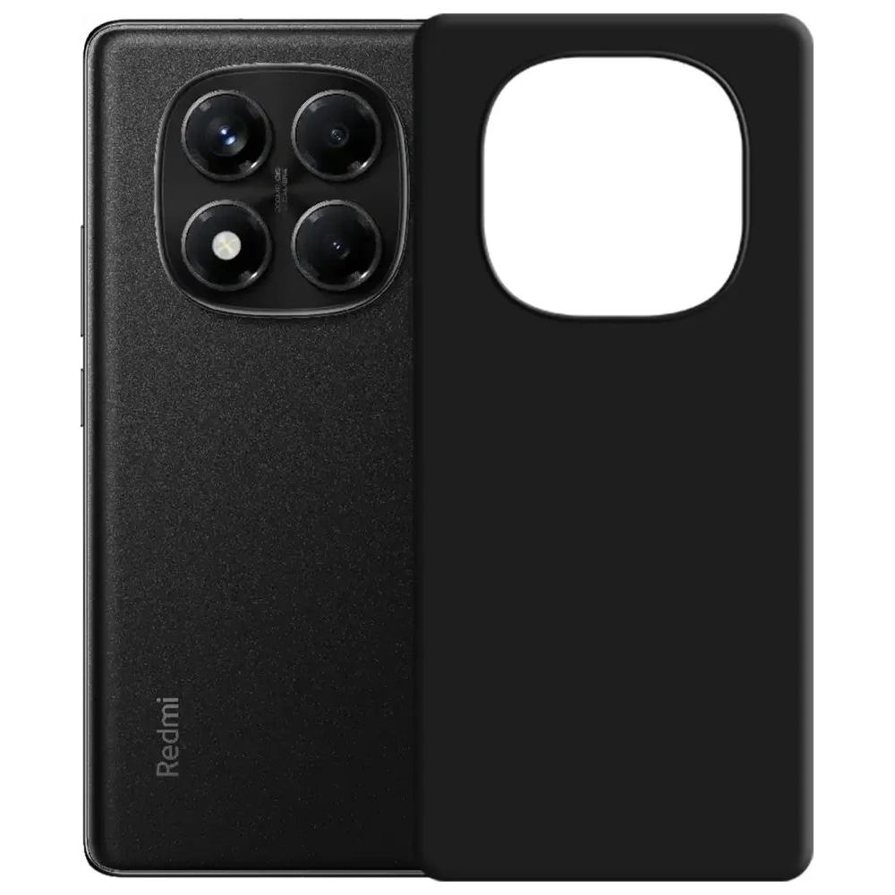 Hurtownia GSM - Husa din silicon 3MK pentru Xiaomi Redmi Note 14 Pro 5G neagră - 3MK16474 - {ean13} - Hurt