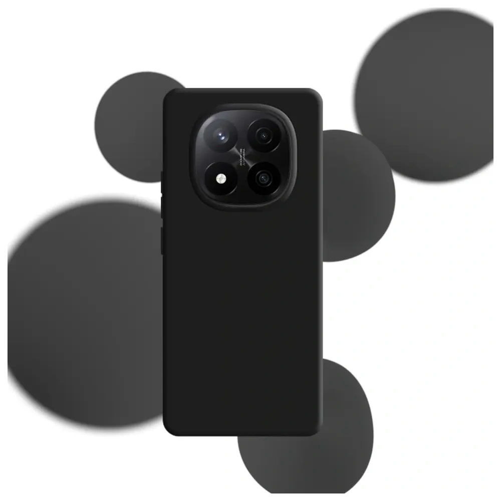 Hurtownia GSM - 3MK Szilikon tok Xiaomi Redmi Note 14 Pro+ Plus fekete - 3MK16475 - {ean13} - Hurt