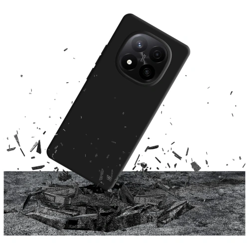 Etui 3MK Silicone Case do Xiaomi Redmi Note 14 Pro+ Plus czarny