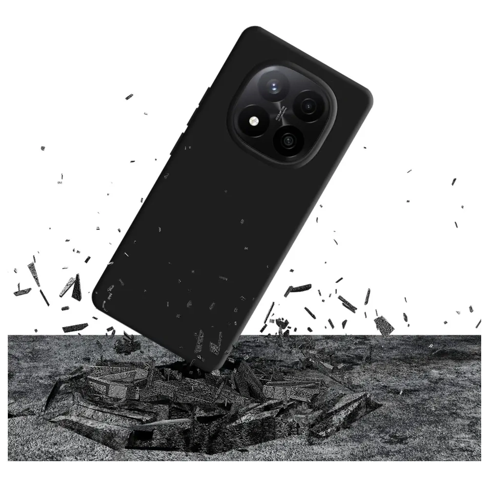 Hurtownia GSM - 3MK Szilikon tok Xiaomi Redmi Note 14 Pro+ Plus fekete - 3MK16475 - {ean13} - Hurt