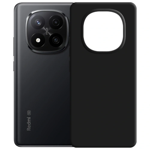 Etui 3MK Silicone Case do Xiaomi Redmi Note 14 Pro+ Plus czarny