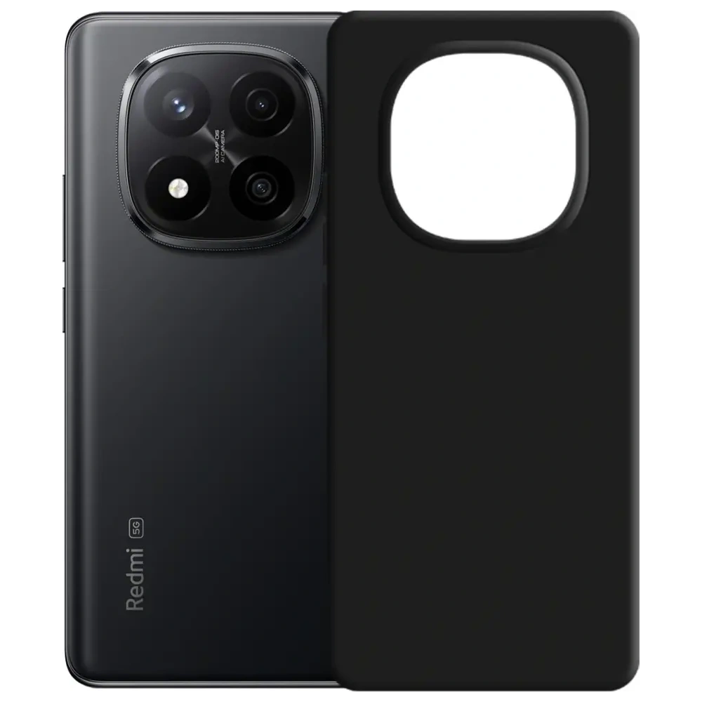 Hurtownia GSM - 3MK Szilikon tok Xiaomi Redmi Note 14 Pro+ Plus fekete - 3MK16475 - {ean13} - Hurt