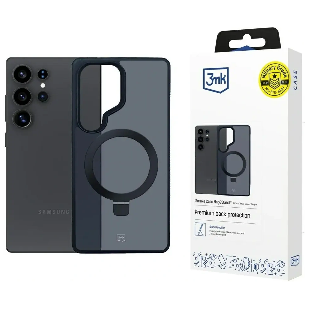 Hurtownia GSM - 3MK Füsttok Samsung Galaxy S25 Ultra MagSafe & Állvány - 3MK16478 - {ean13} - Hurt