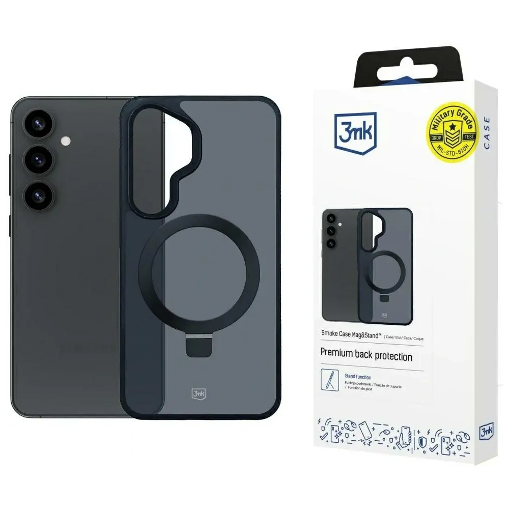 Hurtownia GSM - 3MK Füsttok Samsung Galaxy S25+ Plus MagSafe & Állvány - 3MK16479 - {ean13} - Hurt