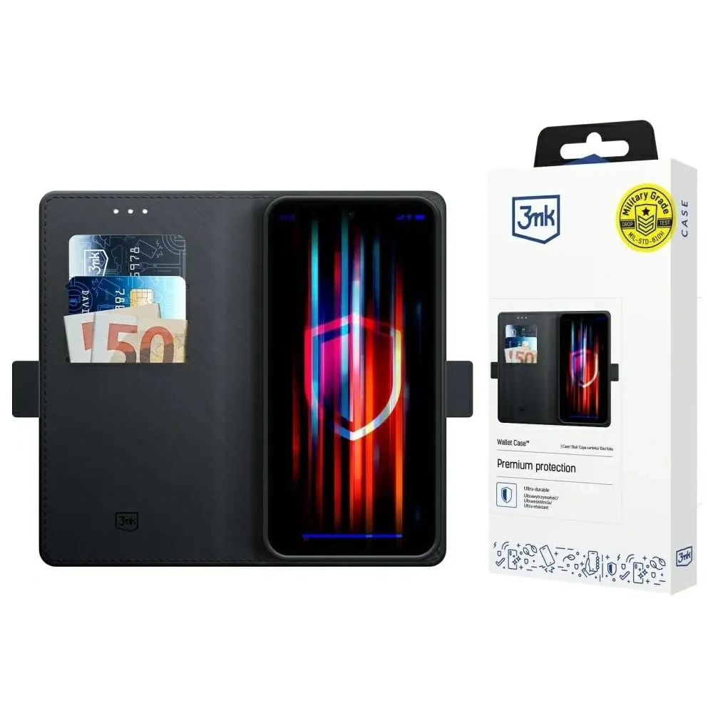 Hurtownia GSM - 3MK Peněženka pro Motorola Moto G35 5G černá - 3MK16486 - {ean13} - Hurt