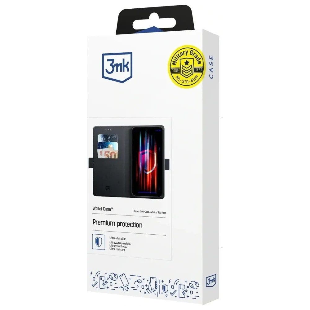 Hurtownia GSM - 3MK Peněženka pro Motorola Moto G35 5G černá - 3MK16486 - {ean13} - Hurt