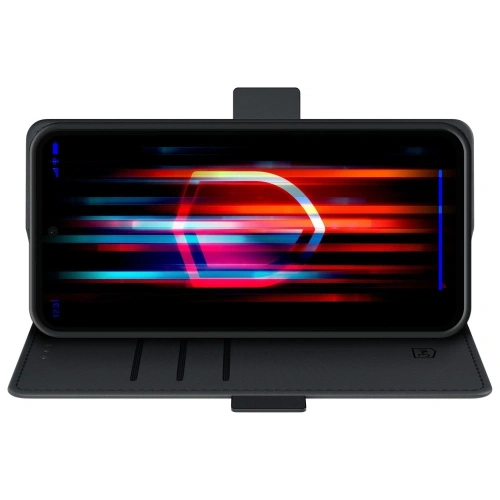 Etui z klapką 3MK Wallet Case do Motorola Moto G35 5G czarny