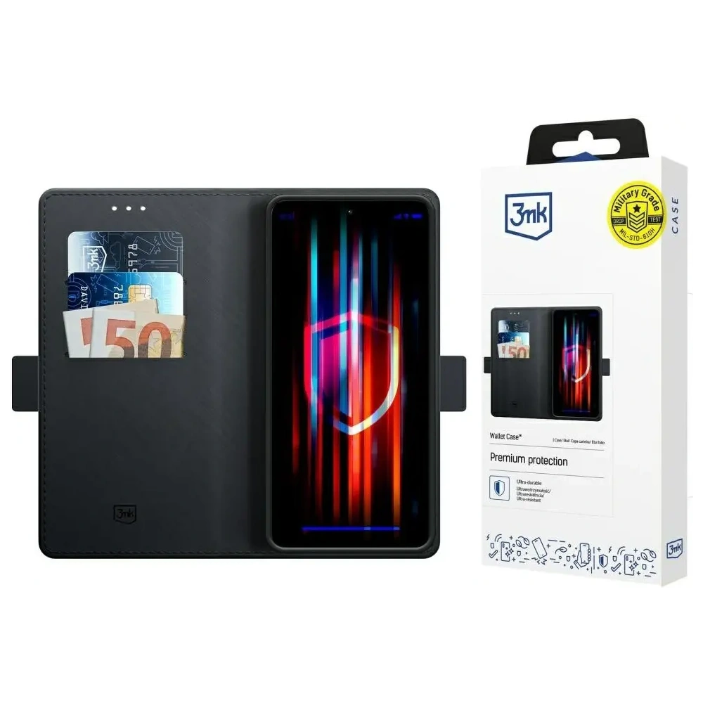 Hurtownia GSM - Husa 3MK Wallet pentru OnePlus 13 neagră - 3MK16487 - {ean13} - Hurt