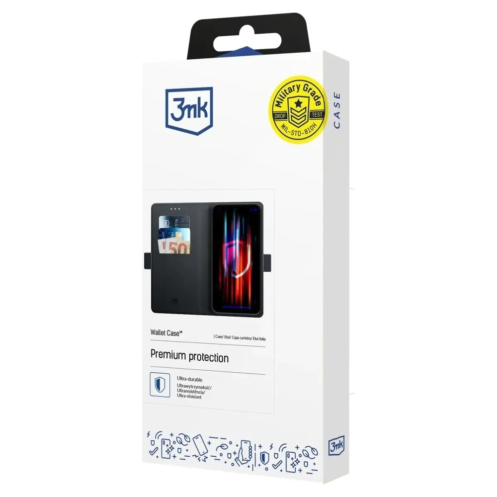 Hurtownia GSM - Husa 3MK Wallet pentru Samsung Galaxy S25+ Plus neagră - 3MK16495 - {ean13} - Hurt
