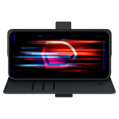 Etui z klapką 3MK Wallet Case do Samsung Galaxy S25+ Plus czarny