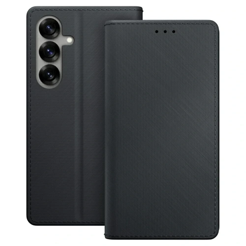 Etui z klapką 3MK Wallet Case do Samsung Galaxy S25+ Plus czarny