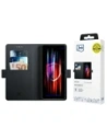 Husa 3MK Wallet pentru Sony Xperia 1 V neagră