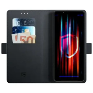 Hurtownia GSM - Husa 3MK Wallet pentru Sony Xperia 1 V neagră - 3MK16496 - {ean13} - Hurt