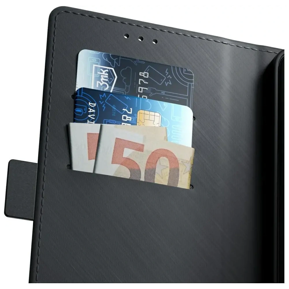Hurtownia GSM - Husa 3MK Wallet pentru Sony Xperia 1 V neagră - 3MK16496 - {ean13} - Hurt