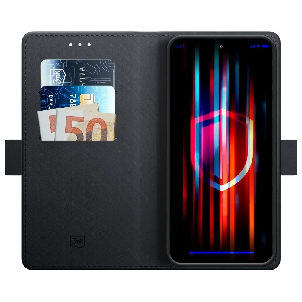 Hurtownia GSM - Husa 3MK Wallet pentru Xiaomi 14 Pro neagră - 3MK16498 - {ean13} - Hurt
