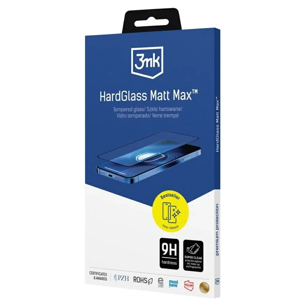 Hurtownia GSM - Szkło hartowane 3MK HardGlass Matt Max do Samsung Galaxy S25 Ultra - 3MK16562 - {ean13} - Hurt