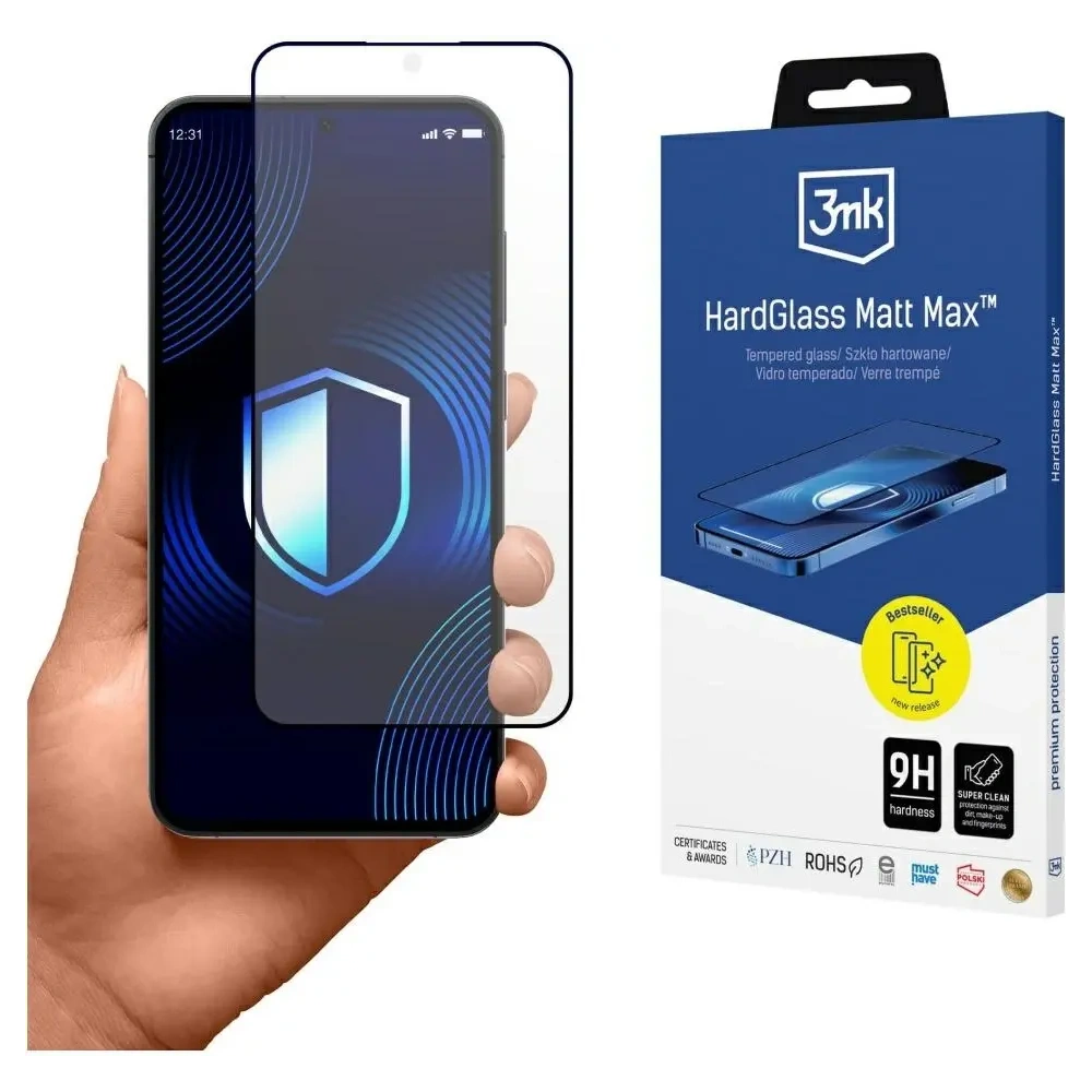 Hurtownia GSM - Szkło hartowane 3MK HardGlass Matt Max do Samsung Galaxy S25+ Plus - 3MK16563 - {ean13} - Hurt