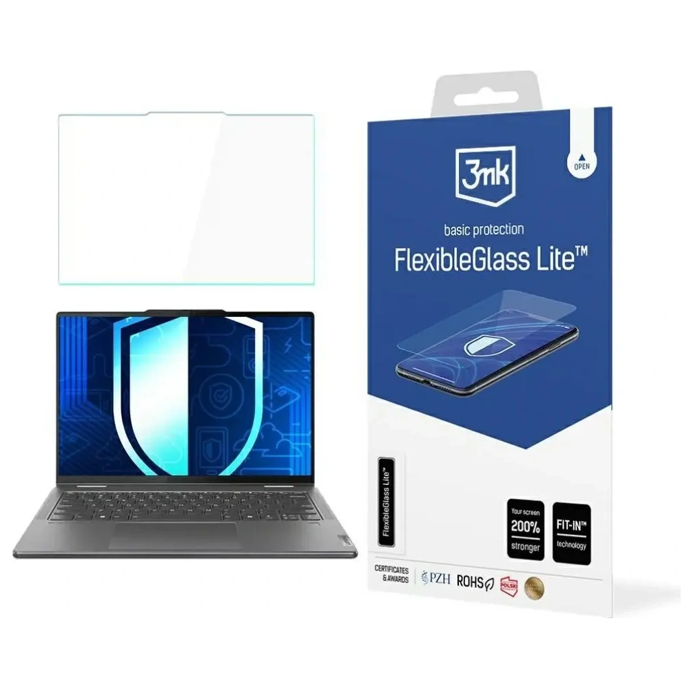 Hurtownia GSM - Szkło hybrydowe 3MK FlexibleGlass Lite do LENOVO Yoga 7 2-in-1 14IML9 14" - 3MK16574 - {ean13} - Hurt