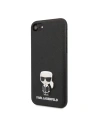 Wholesale Karl Lagerfeld KLHCI8IKFBMBK Apple iPhone SE 2022/SE 2020/8/7 hardcase black Saffiano Ikonik - KLD294BLK - {ean13} - Hurt