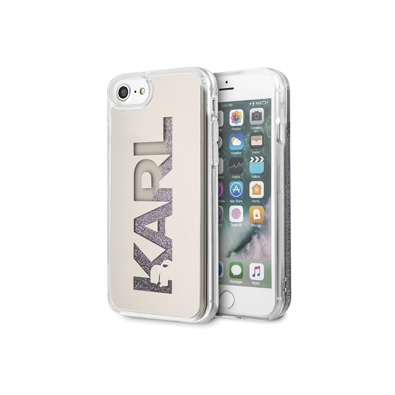 Hurtownia Karl Lagerfeld - 3700740477663 - KLD295GLT - Etui Karl Lagerfeld KLHCI8KLMLGR Apple iPhone SE 2022/SE 2020/8/7 hard case Glitter Mirror Karl Logo - B2B homescreen
