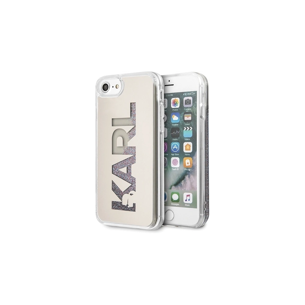 Hurtownia GSM - Etui Karl Lagerfeld KLHCI8KLMLGR Apple iPhone SE 2022/SE 2020/8/7 tvrdý obal Glitter Mirror Karl Logo - KLD295GLT - {ean13} - Hurt