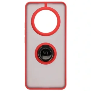 Hurtownia GSM - Bizon Case Hybrid Gyűrű Realme 14 Pro 5G füstös piros kerettel - BIZ9305 - {ean13} - Hurt