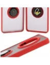 Hurtownia GSM - Etui z uchwytem na palec Bizon Case Hybrid Ring do Realme 14 Pro 5G przydymione z czerwoną ramką - BIZ9305 - {ean13} - Hurt